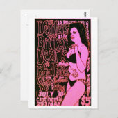 Die Defilers Garage Rock Flyer Postcard Postkarte (Vorne/Hinten)