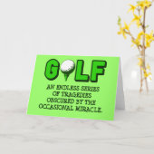 DIE DEFINITION DES GOLF KARTE (Gelbe Blume)