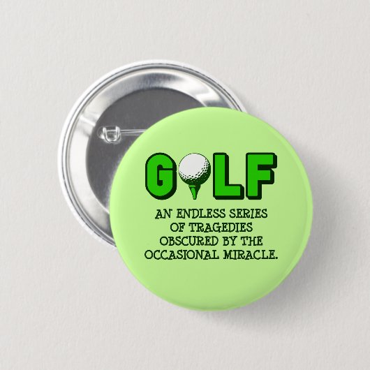 DIE DEFINITION DES GOLFS BUTTON (Vorne & Hinten)