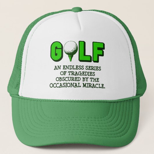DIE DEFINITION DES GOLFS TRUCKERKAPPE (Vorderseite)
