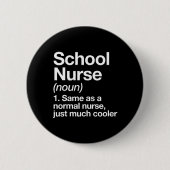 Die Definition von Krankenschwester wird am ersten Button (Vorderseite)