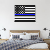 Die Dekoration der amerikanischen Flagge der Thin Leinwanddruck (Insitu (Schlafzimmer))