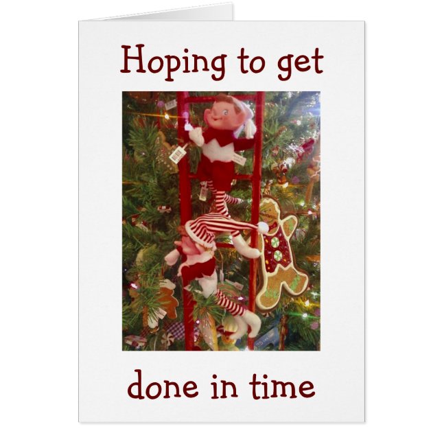 DIE DEKORATION DER ELVES HOFFT, BALD DEKORATIERT Z (Vorne)