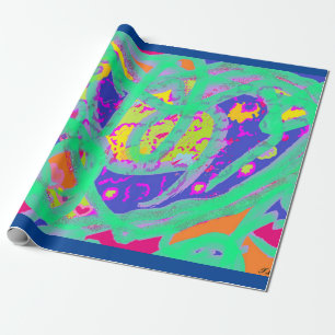 Die Dekoration der Marine und Himmelblau ist gemus Geschenkpapier