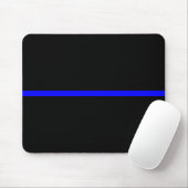 Die Dekoration der symbolträchtigen Thin Blue Line Mousepad (Mit Mouse)