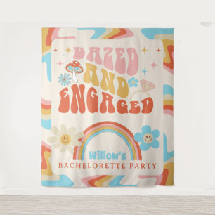 Die Dekoration des Junggeselinnen-Abschieds ist Ve Wandteppich