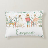 Die Dekoration des Nutcracker Ballet Weihnachts-Ki Dekokissen (Vorderseite)