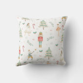 Die Dekoration des Nutcracker Ballet Weihnachts-Ki Kissen (Rückseite)