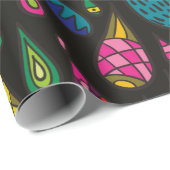 Die dekorative gemusterte senkt den nahtlosen Hint Geschenkpapier (Rolleneckpunkt)