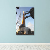 Die Delta-IV-Rakete Leinwanddruck (Insitu (Holzboden))