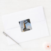 Die Delta-IV-Rakete Quadratischer Aufkleber (Umschlag)