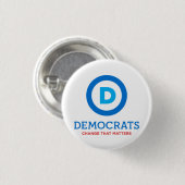Die Demokraten ändern das Button (Vorne & Hinten)