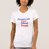 Die Demokraten kümmern sich um das Shirt der Mensc (Vorderseite)