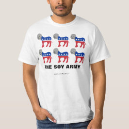 Die Demokraten sind der T - Shirt der NPC-Sojabarm