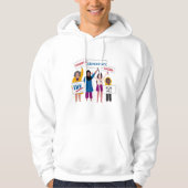 Die Demokratie funktionieren lassen Hoodie (Vorderseite)