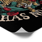 Die Demokratie hat keine Könige 8647 Tiger Poster (Ecke)