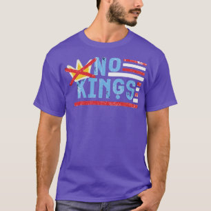 Die Demokratie hat keine Könige in Amerika Resist- T-Shirt