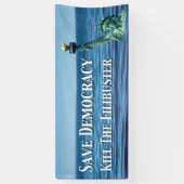 Die Demokratie rette den Filibuster um. Banner (Vertikal)