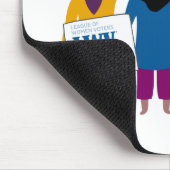 Die Demokratie zum Durchbruch bringen Mousepad (Ecke)