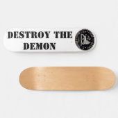 DIE DEMON-Skateboard ZERSTÖREN Skateboard (Horizontal)