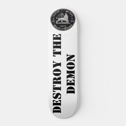 DIE DEMON-Skateboard ZERSTÖREN Skateboard (Vorderseite)