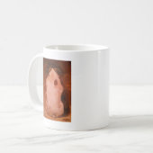 Die Denker-Bulldogge Kaffeetasse (Vorderseite Links)