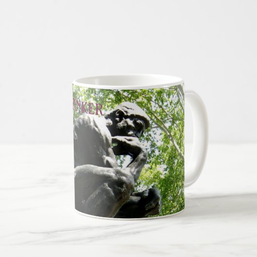 Die Denker-Tasse Kaffeetasse (VorderseiteRechts)