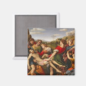 Die Deposition, 1507 Magnet (Vorderseite/Rückseite)