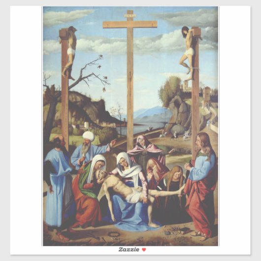 Die Deposition Jesu Christi Aufkleber (Blatt)