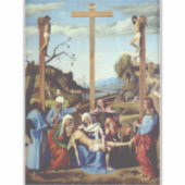 Die Deposition Jesu Christi Aufkleber (Vorderseite)