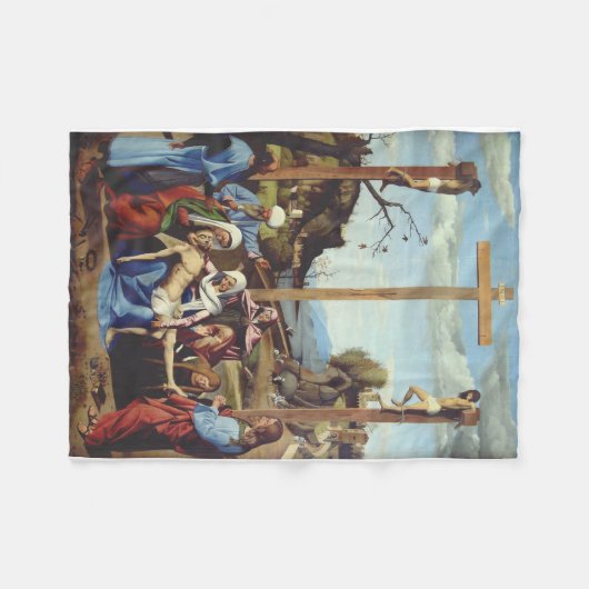 Die Deposition Jesu Christi Fleecedecke (Vorderseite (Horizontal))