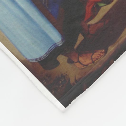 Die Deposition Jesu Christi Fleecedecke (Ecke)