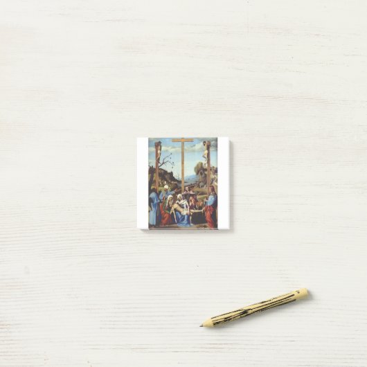 Die Deposition Jesu Christi Post-it Klebezettel (Auf Schreibtisch)