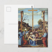 Die Deposition Jesu Christi Postkarte (Vorne/Hinten)