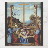 Die Deposition Jesu Christi Weinetikett (Einzelnes Label)