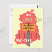 Die der DDR Postkarte (Vorne/Hinten)