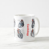 Die Der Kaffee-Tasse des Kardiologen Kaffeetasse (VorderseiteRechts)