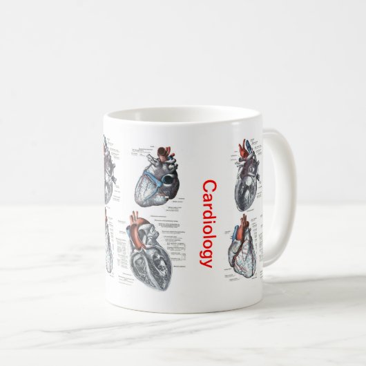 Die Der Kaffee-Tasse des Kardiologen Kaffeetasse (VorderseiteRechts)