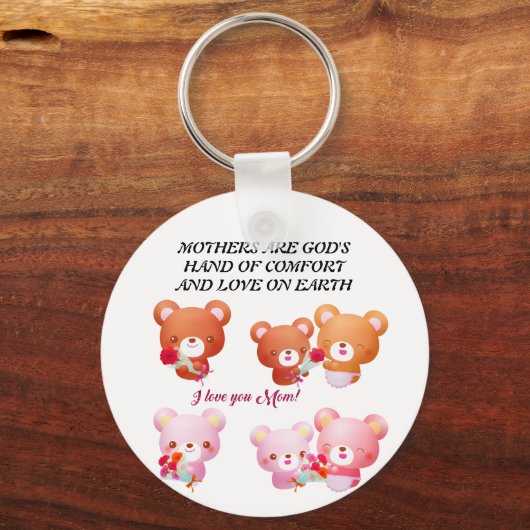 Die der Mutter sind Gottes Schlüsselanhänger (Vorderseite)