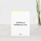 Die Des Bowyers Tochter Notecards Karte (Rückseite)