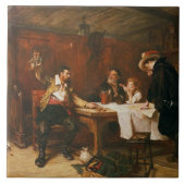 Die des Buccaneers Geschichte (Öl auf Leinwand) Fliese (Vorderseite)