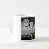 "Die Des Donald Präsidentenqualitäten " Kaffeetasse (Vorderseite Links)