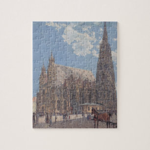Die des St Stephen Kathedrale in Wien durch Rudolf Puzzle