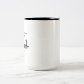 die Desaster einiger sind die Vorteile anderer Zweifarbige Tasse (Mittel)