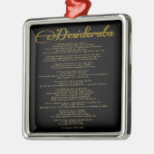 Die Desiderata "Desired Things" Ornament Aus Metall (Links)