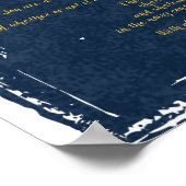 Die Desiderata "Desired Things" Poster (Ecke)