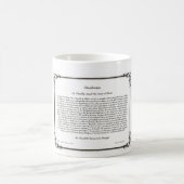Die Desiderata-Gedicht-Kaffee Mug=Daily Kaffeetasse (Mittel)