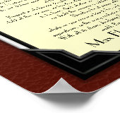 Die Desiderata-Prosa Poster (Ecke)