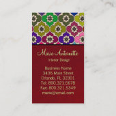 Die Designer ~ Visitenkarten Visitenkarte (Rückseite)