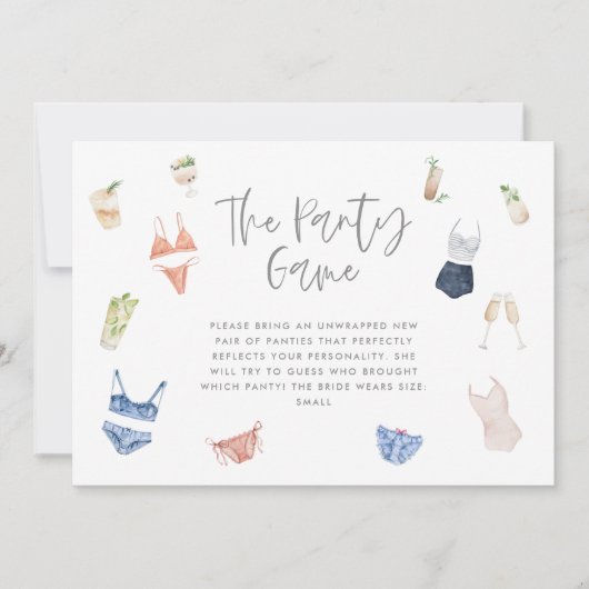 Die Dessous-Cocktailspass (Vorderseite)